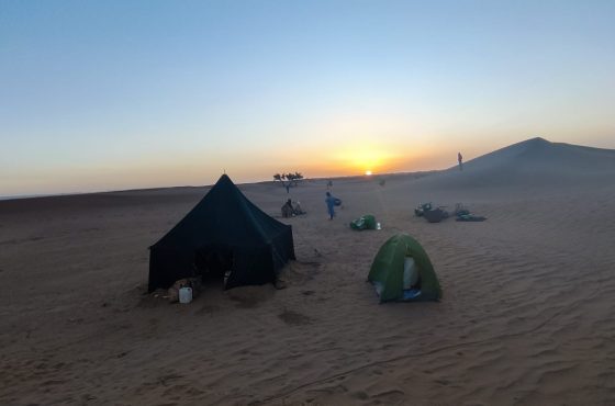 Yoga and camel trek 6 days from Marrakech to chegaga